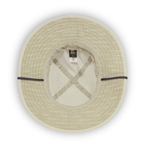Voyage Travel Wide Brim Sun Hat From Sunday Afternoons in Opal